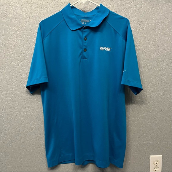 Men's Lot of 3 Nike Golf Shirts with REMAX logo Blue Red and Gray L - Picture 4 of 10